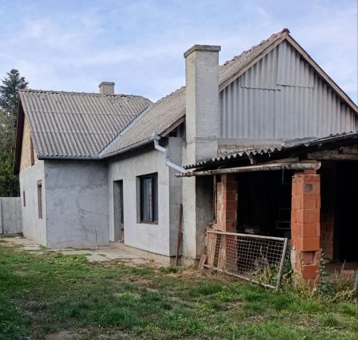 Дом с большим участком в городе. 40 км от Нови Сада.